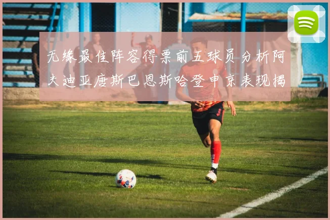 无缘最佳阵容得票前五球员分析阿夫迪亚唐斯巴恩斯哈登申京表现揭秘